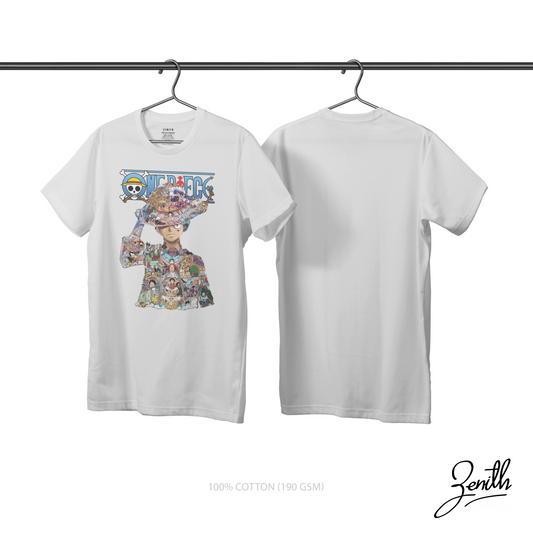 Luffy Collage V2 Tee